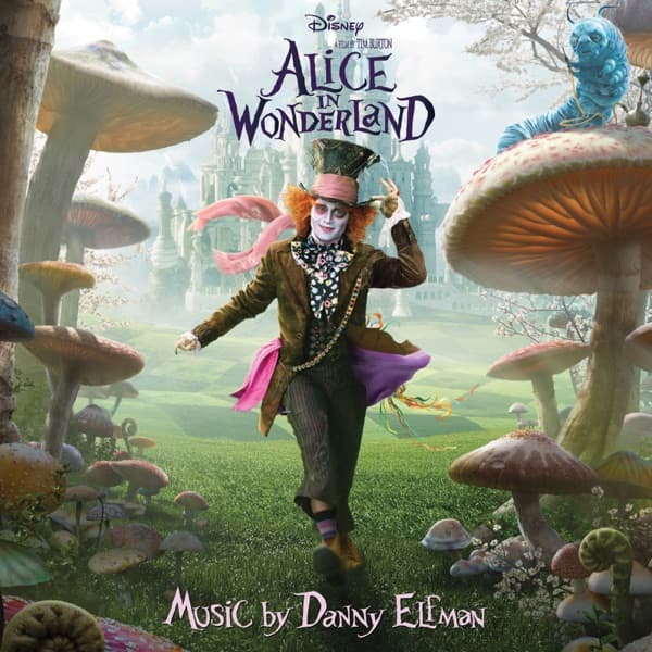 Alice in Wonderland (Soundtrack) by Danny Elfman — album cover