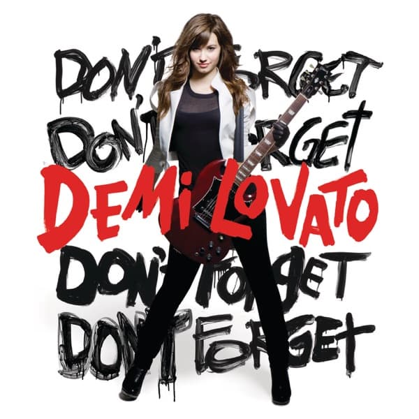 Don't Forget by Demi Lovato — album cover