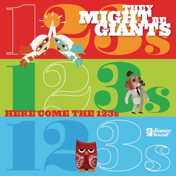 Here Come the 123s by They Might Be Giants — album cover